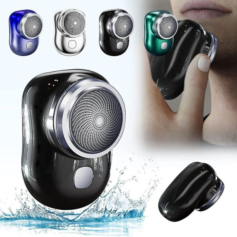 Mini Electric Shaver for Men – Rechargeable Wet & Dry Portable Razor