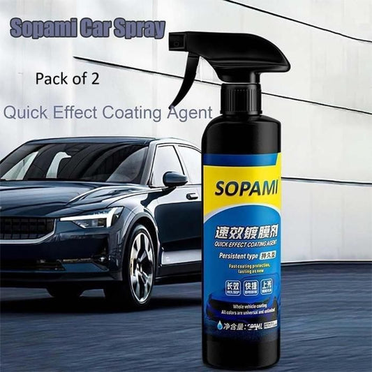 Sopami Advanced Car Coating Spray 50ml (Pack of 2) – Instant Shine & Surface Protection