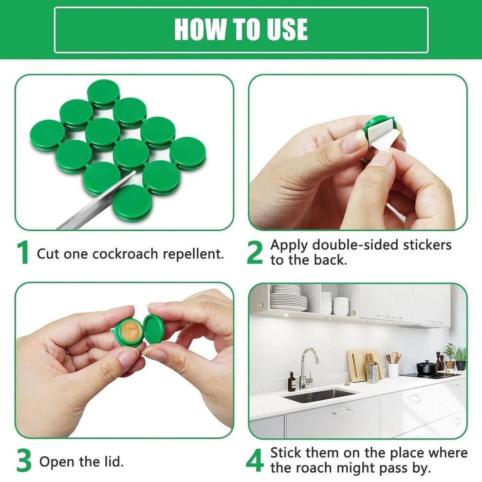 Powerful Cockroach Killer Gel for Home & Kitchen Control (Pack of 2)
