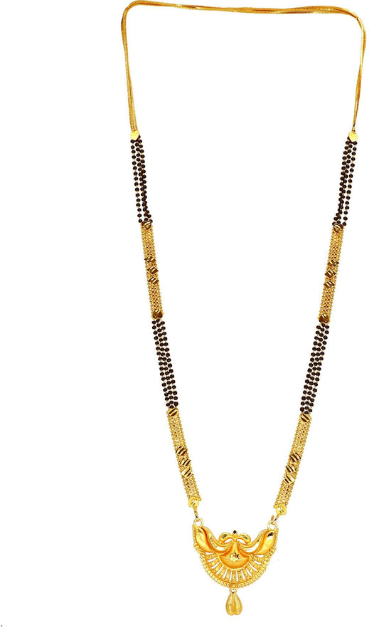 Beautiful Gold-Plated Mangalsutra for Women – Elegant Traditional Charm