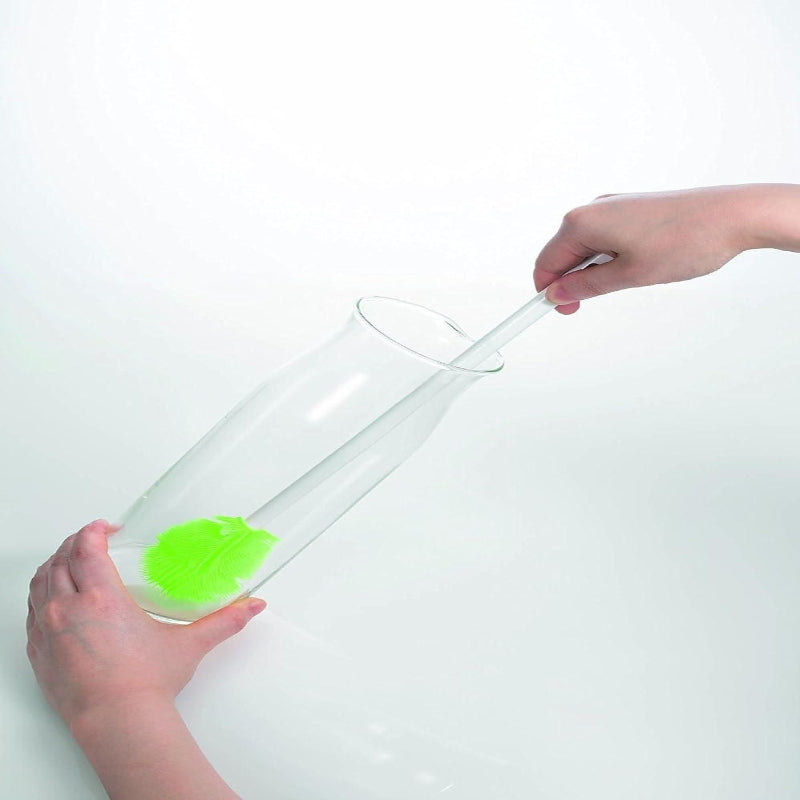 Long-Handle Bottle Washing Brush – Deep Cleaning Cleaner for Bottles, Jars & Glassware