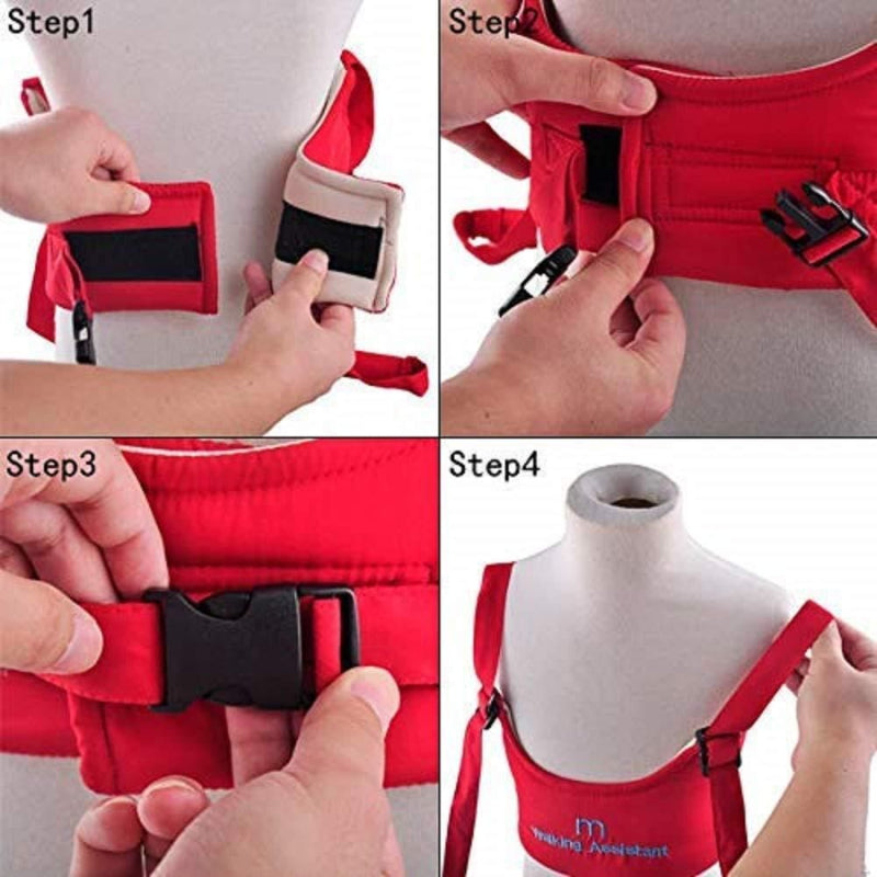 Baby Walking Assistant Belt with Safety Harness – Anti-Fall Learning Support for Toddlers