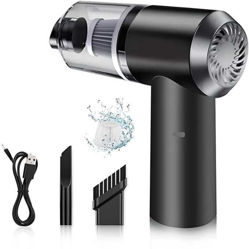 BD Portable Wireless Vacuum Suction Cleaner – Mini Air Duster for Home & Office
