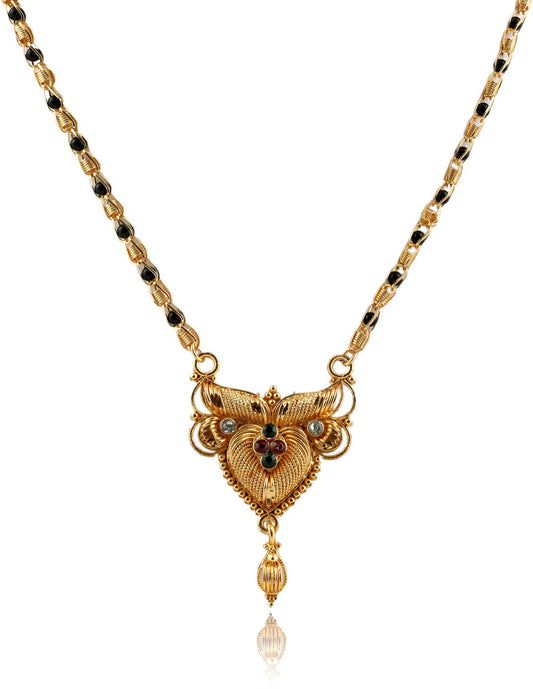 Elegant Gold-Plated Mangalsutra for Women – Refined Daily Wear Design