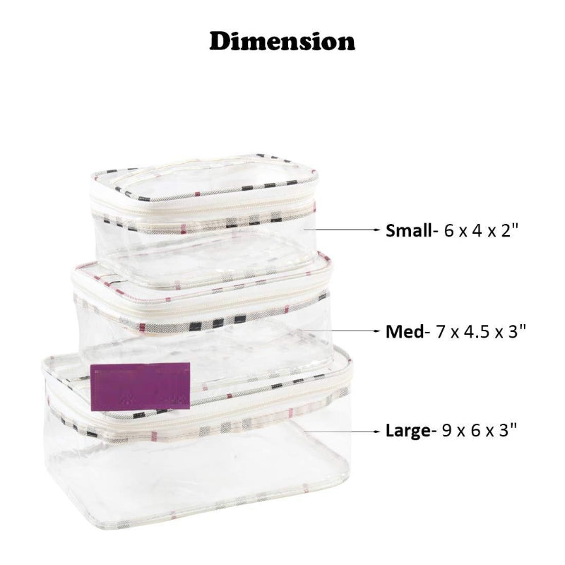 Multipurpose Jewelry Organizer Pouches – Set of 3