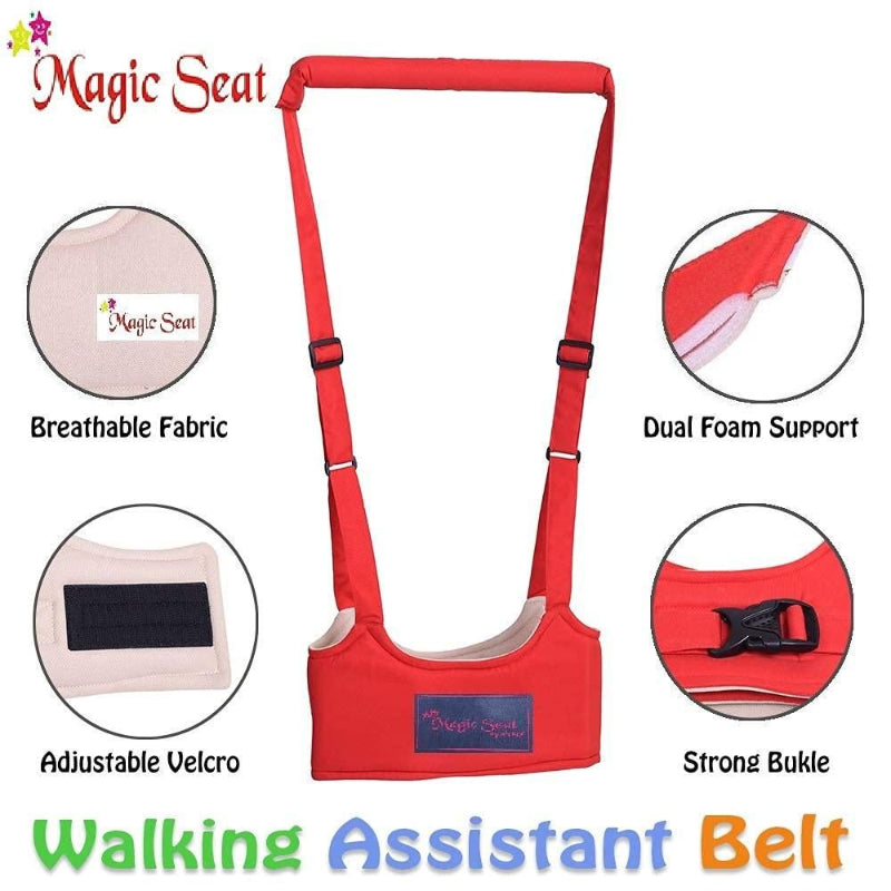 Baby Walking Assistant Belt with Safety Harness – Anti-Fall Learning Support for Toddlers