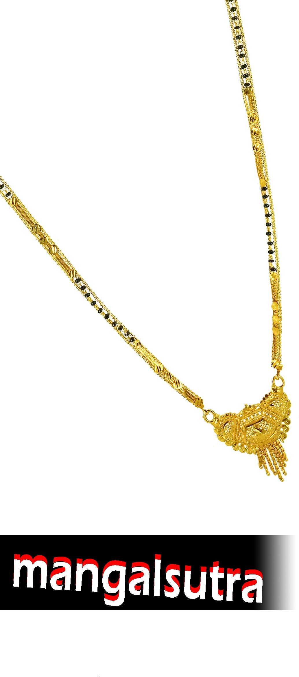 Unique Gold-Plated Mangalsutra for Women – Contemporary Traditional Style