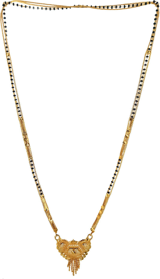 Unique Gold-Plated Mangalsutra for Women – Contemporary Traditional Style