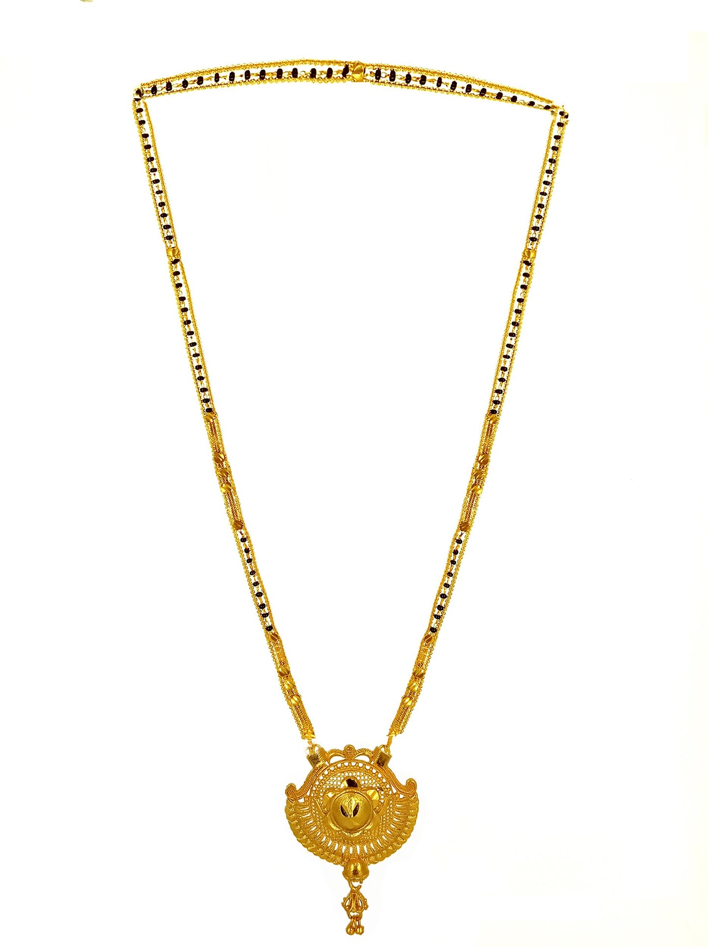 Pretty Gold-Plated Mangalsutra for Women – Graceful Everyday Elegance