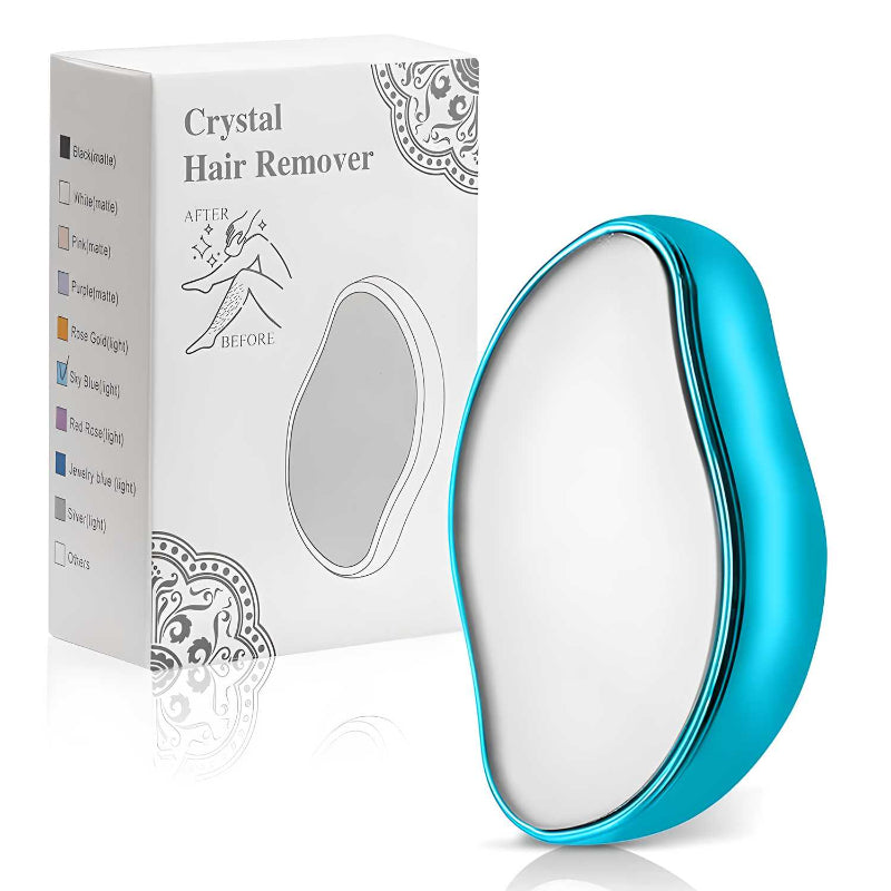 Magic Crystal Hair Eraser – Painless Hair Removal & Exfoliation Tool (Reusable & Washable)