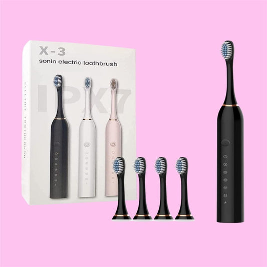 Electric Toothbrush for Teeth & Gums Care – Compact Battery Powered Toothbrush