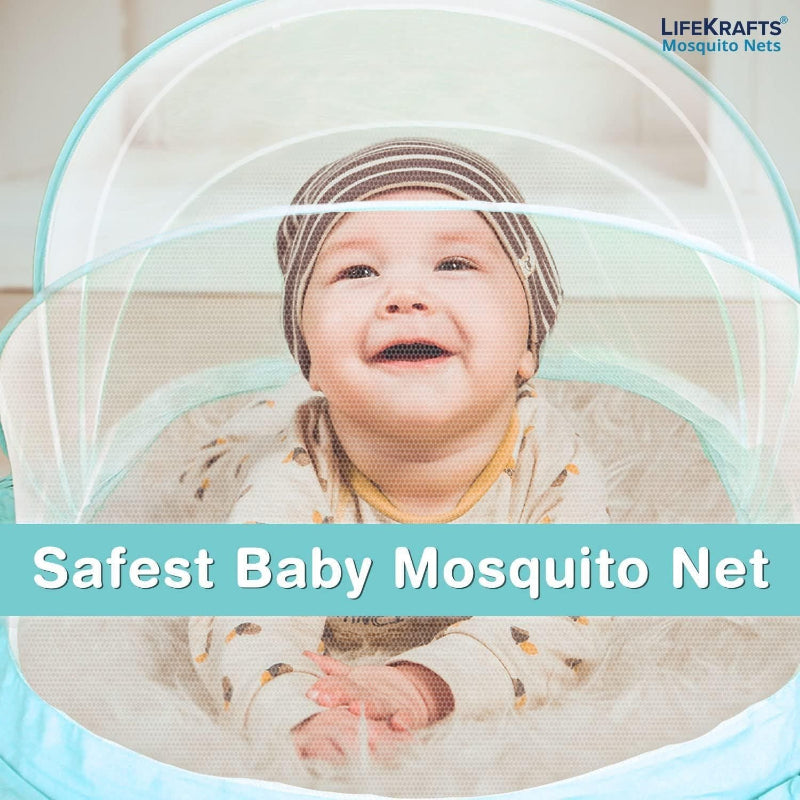 Foldable Baby Mosquito Net Tent – Portable & Breathable Sleeping Protection for Infants