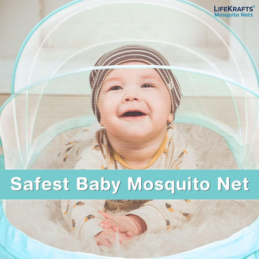Foldable Baby Mosquito Net Tent – Portable & Breathable Sleeping Protection for Infants