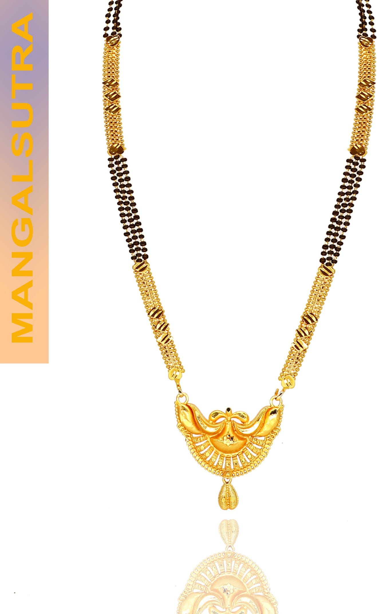 Beautiful Gold-Plated Mangalsutra for Women – Elegant Traditional Charm