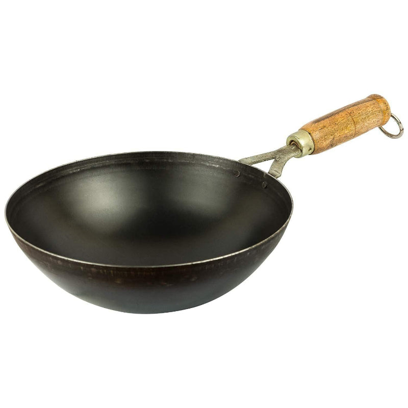 Non-Stick Iron Cooking Pot (2.3 L) – Durable Everyday Kadhai-Style Pot for Home Kitchen