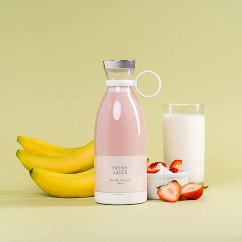 Portable USB Rechargeable Mini Juice Blender – Travel Smoothie Maker (380 ml)