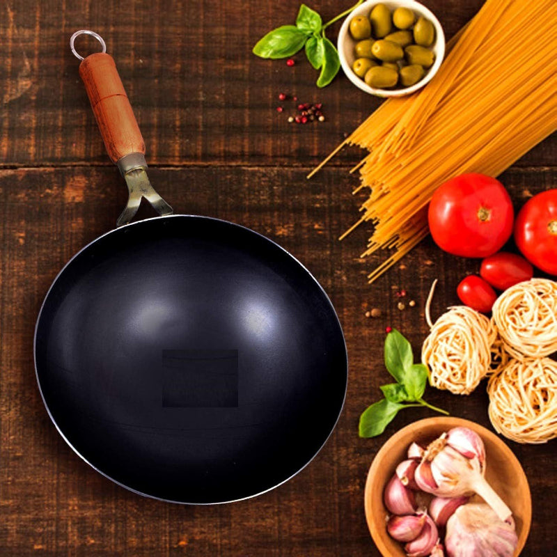 Non-Stick Iron Cooking Pot (2.3 L) – Durable Everyday Kadhai-Style Pot for Home Kitchen