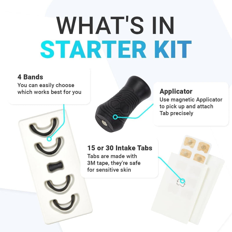 Breathing Nasal Strip Starter Kit – Silicone Anti-Snoring & Easy Breathing Aid