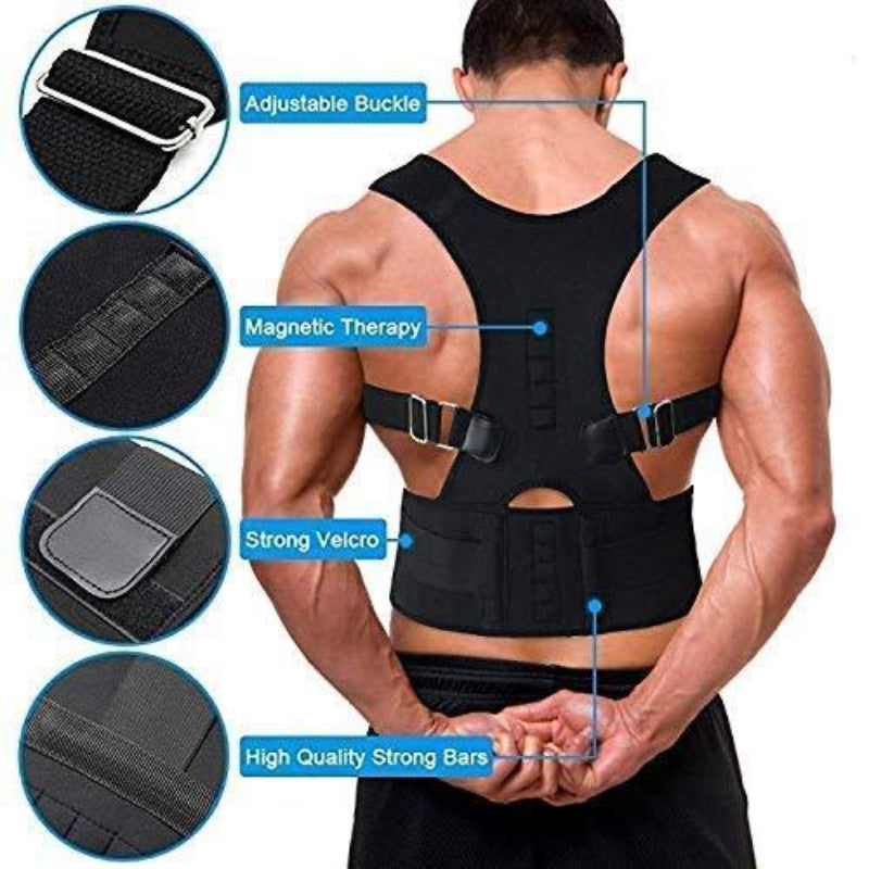 Unisex Posture Corrector Belt – Adjustable Back & Shoulder Support