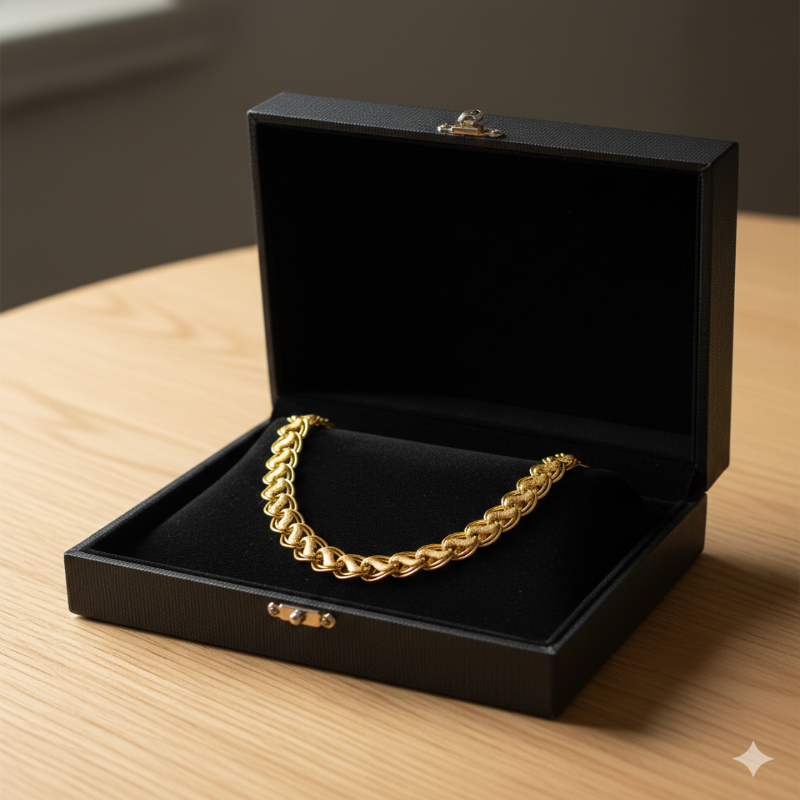 Classic Gold-Plated Traditional Men’s Chain – Vol 6