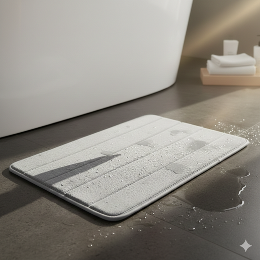 Ultra-Soft Memory Foam Bath Mat – Super Absorbent & Quick Dry