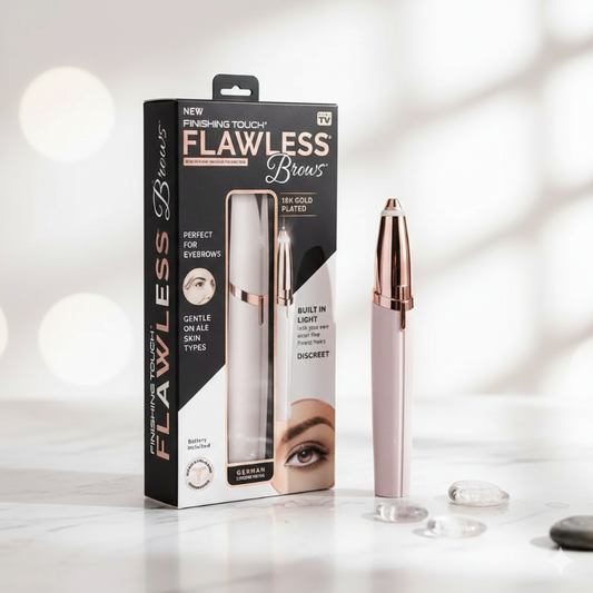 Flawless Women’s Eyebrow Trimmer – Painless Precision Hair Remover
