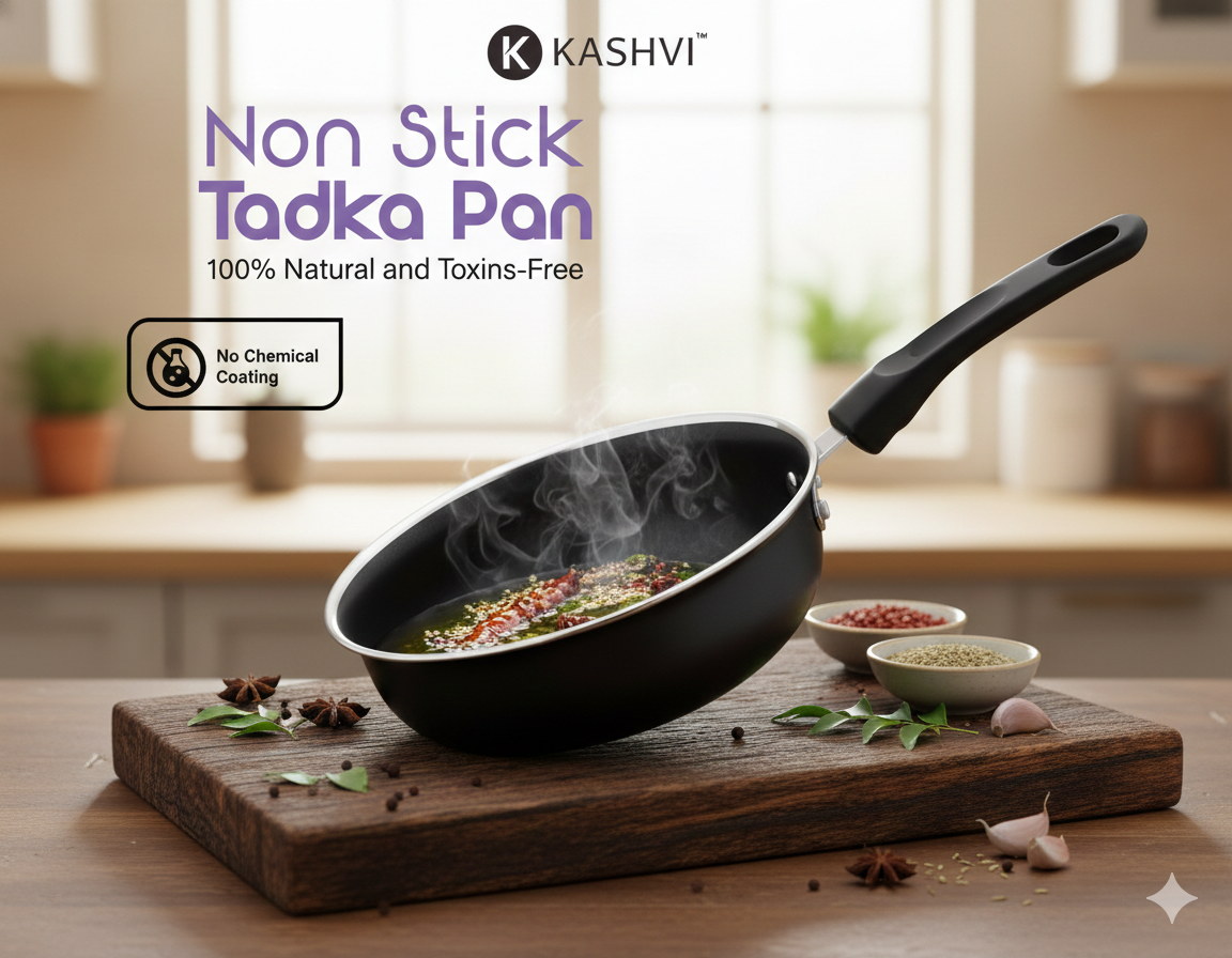 Heavy-Duty Uncoated Iron Pan – Traditional Healthy Cooking Tawa