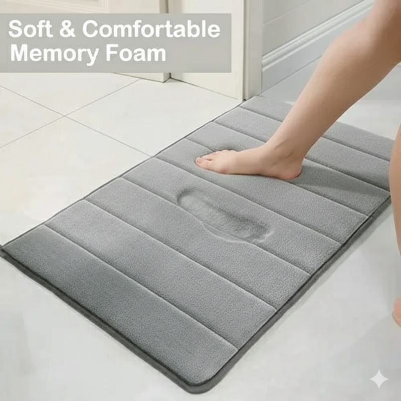 Ultra-Soft Memory Foam Bath Mat – Super Absorbent & Quick Dry