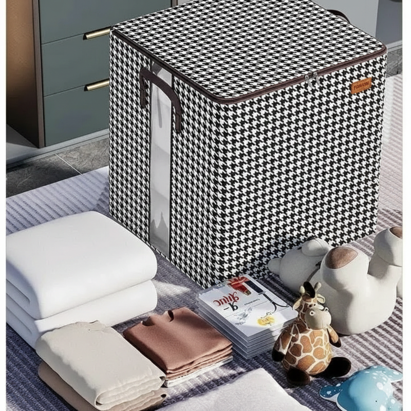Extra-Large Collapsible Storage Bag for Clothes, Bedding & Home Organization (180L)