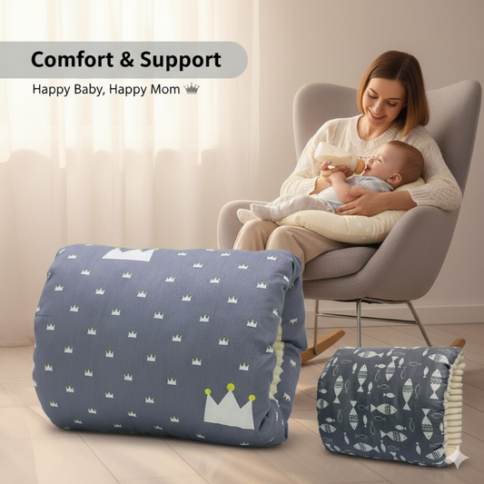 Cozie Cradle Baby Nursing & Feeding Pillow – Soft Cotton Support Cushion for Infants