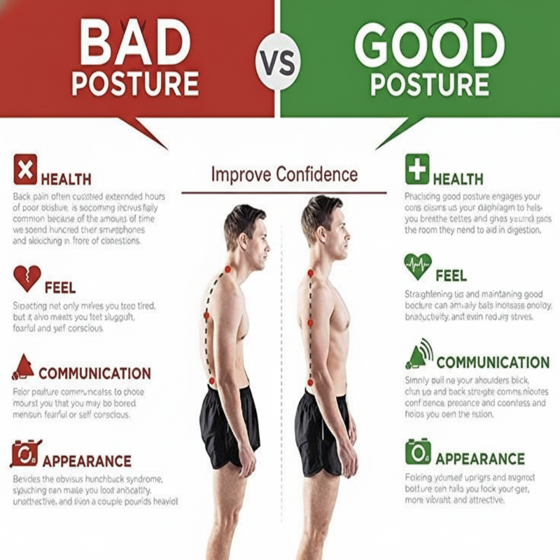 Unisex Posture Corrector Belt – Adjustable Back & Shoulder Support