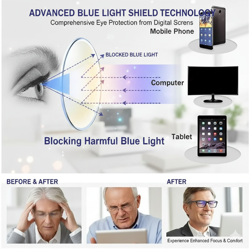 ComfortFit Daily Use Reading Glasses – Lightweight & Clear Vision