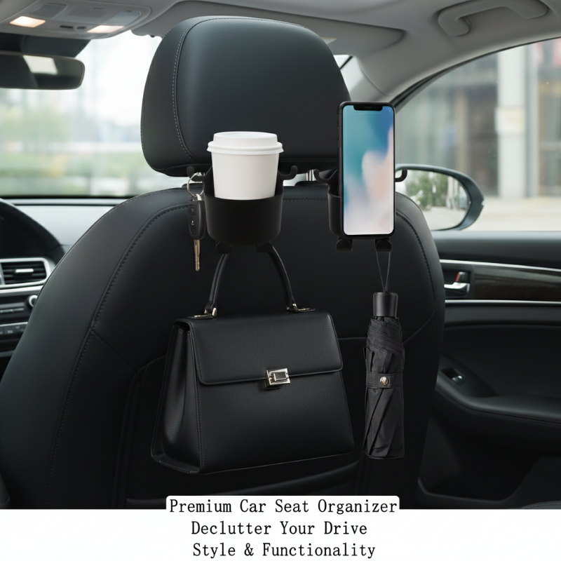 Multifunctional Hanging Storage Cup with Mobile Holder – Space-Saving Organizer (Pack of 2)