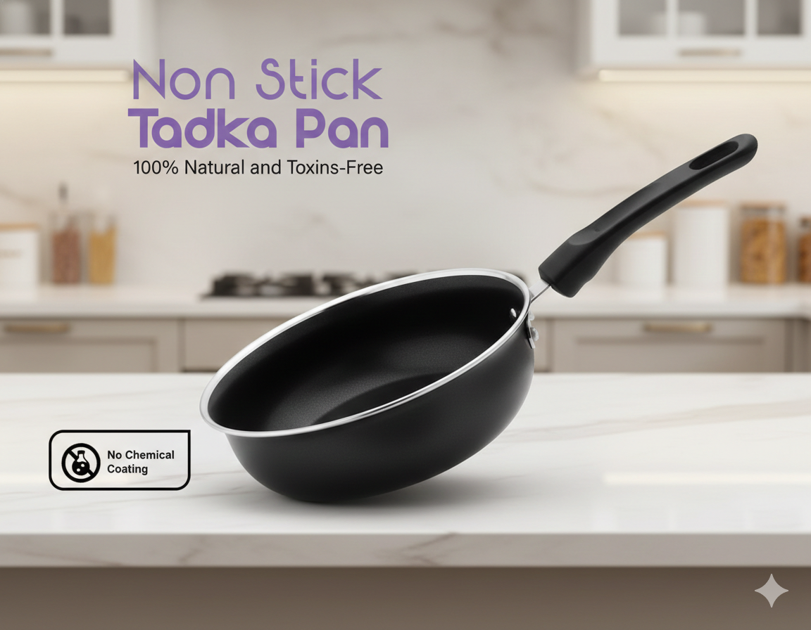 Heavy-Duty Uncoated Iron Pan – Traditional Healthy Cooking Tawa