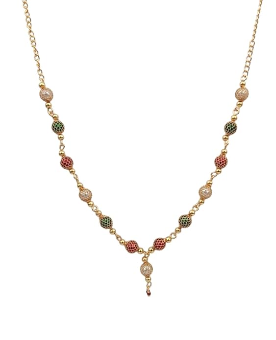 Elegant Gold-Plated Traditional Mangalsutra for Women
